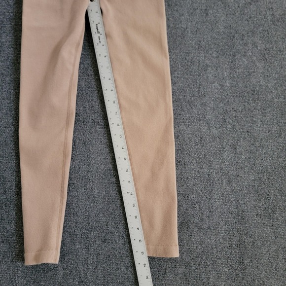 Everlane Leggings Womens XS‎ Beige High Rise Seamless Stretch Waistband Pants - Picture 5 of 11